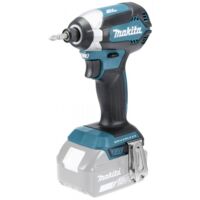 Makita – Clé à chocs 18V sans batterie – Moteur Brushless – Couple 170Nm – Éclairage LED pour espaces confinés – Vissage rapide en série