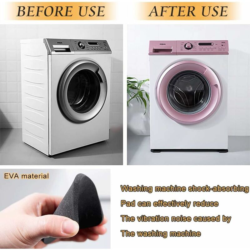 Schallschutz für Waschmaschinen / vibrierende Geräte