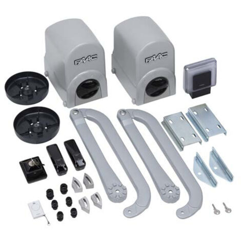 Automatisierungsset für Gelenk-Schwenktor, 2 Flügel, max. 2 m, FAAC-104575, Energie