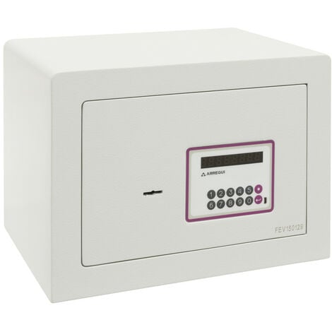 Floordirekt Safe Tresor 8L - Elektronischer Wandtresor Für Zuhause Mit Zahlenschloss
