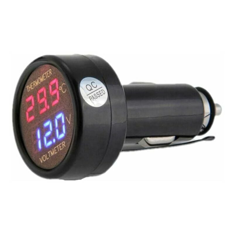 Mini 0,36 pouces affichage LED voltmètre numérique testeur de tension mètre  de tension voiture moto