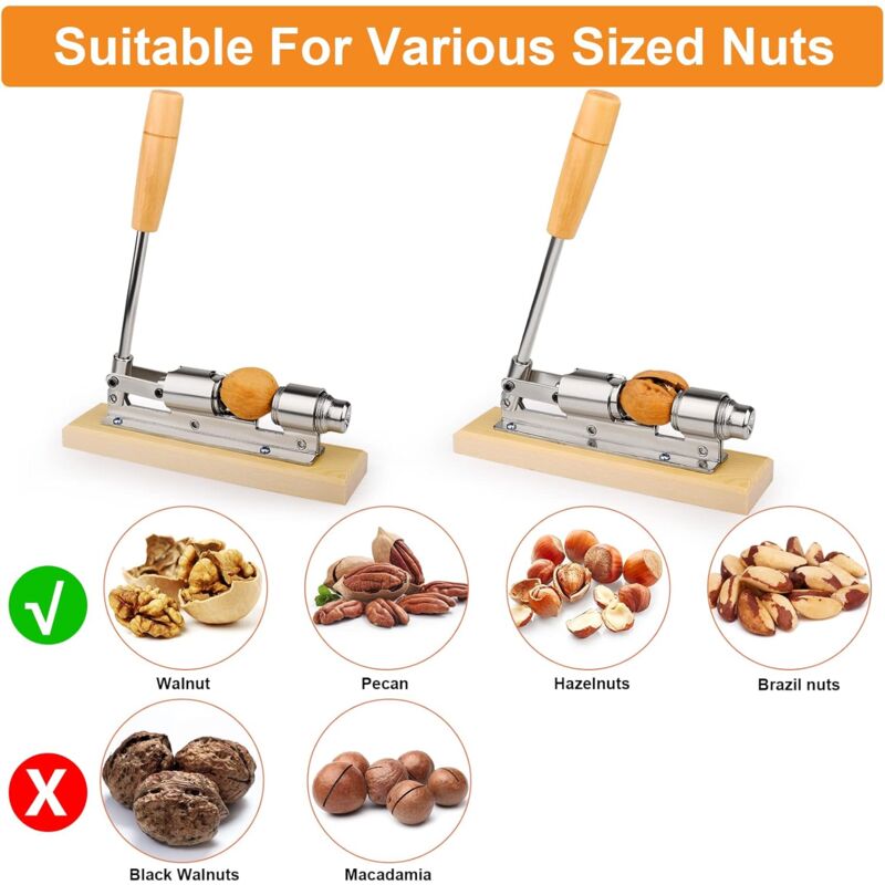 Casse-noisette Multifonction En Alliage De Zinc De Qualité Alimentaire