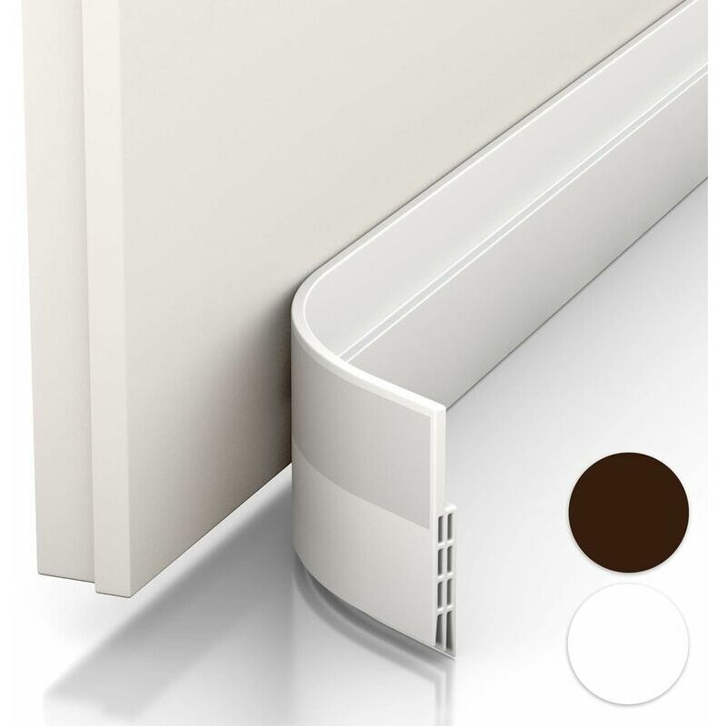 Tesa Universal isolation bas de porte 1m 3,8cm blanc