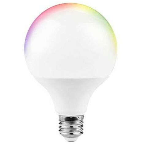 Plafonnier Philips Ampoule LED globe connectée - WIZ - EyeComfort -  multicolore - 11W - 1055 lumens - E27 - 93212