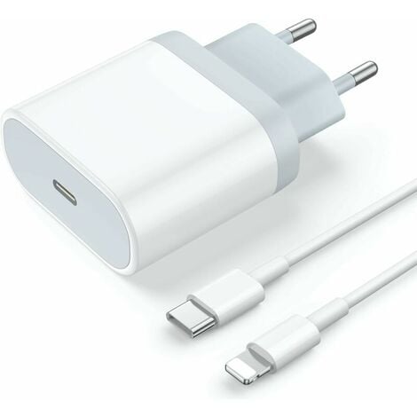 Chargeur USB-C iPhone 14 - Chargeur rapide 30W - Chargeur iPhone - Convient  pour Apple