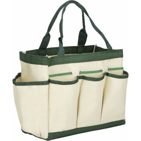 Lot de 7 outils de jardinage à main en alliage d'aluminium léger antirouille avec sac de rangement durable, poignée ergonomique antidérapante, cadeau de jardin idéal pour homme et femme (orange