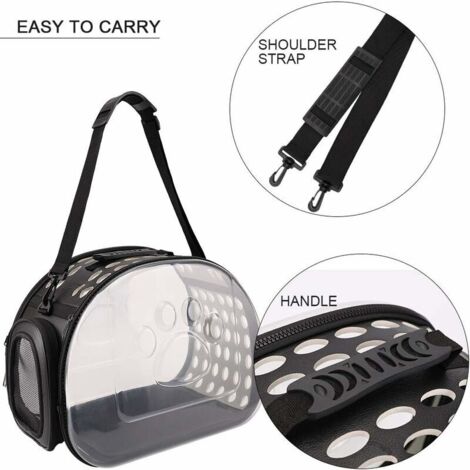 Sac De Transport Pour Chien Et Chat, Pratique Et Respirant, Super Pour Les Balades !