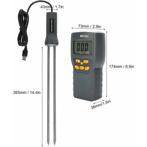 Humidimètre détecteur d'humidité MD - BRENNENSTUHL 1298680