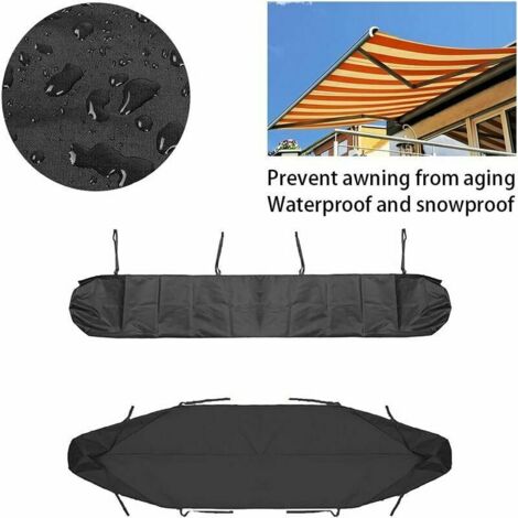 Housse De Rangement étanche Pour Auvent De Terrasse - Tissu Oxford 210D PU - Tailles 2,5m, 3,5m, 4m - Protection Extérieure