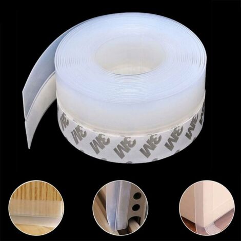Bande D'étanchéité Auto-adhésive En Silicone - Largeur Réglable De 10mm à 120mm, Souple, Pour Joints étanches Fenêtres, Portes, Caissons