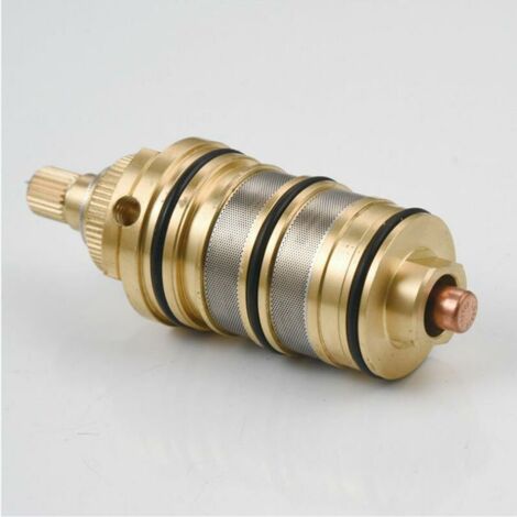 Robinet thermostatique de douche en laiton avec cartouche et poignée pour mitigeur de douche