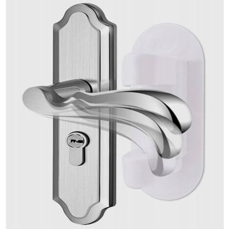 Serrure Porte Enfant SAFELON - 2 Pièces Blanc - Protection Bébé Anti-Ouverture