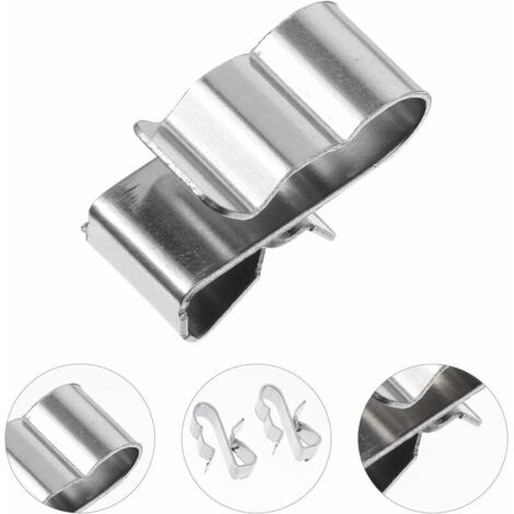 50Pcs Clips de Fil Métallique pour Remorque Remorque Cadre de Câble ...