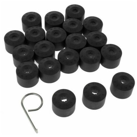 Écrous De Roue Boulon - Lot De 20 Capuchons Plastique Rouge - Diamètre 8mm - Protection Et Style