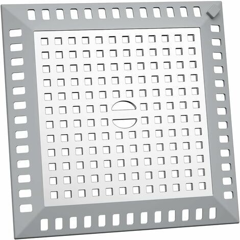 100 Autocollants Jetables Anti-Cheveux Pour Canalisation - 15x15cm - Filtre Maille Pour Douche, Évier, Salle De Bain