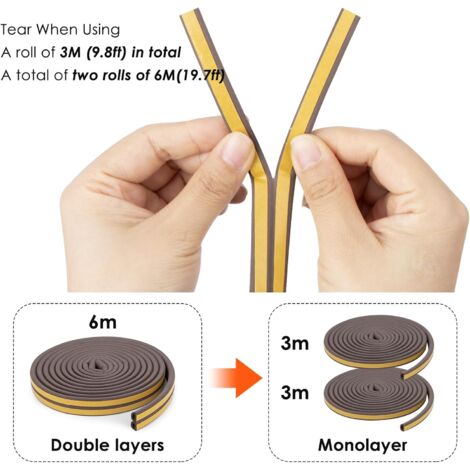 Joints D'étanchéité Pour Portes Et Fenêtres De Type D, Joints D'étanchéité En Caoutchouc Auto