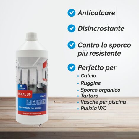 Disincrostante per sanitari dekal up concentrato - pz. 1 da 1 l hd