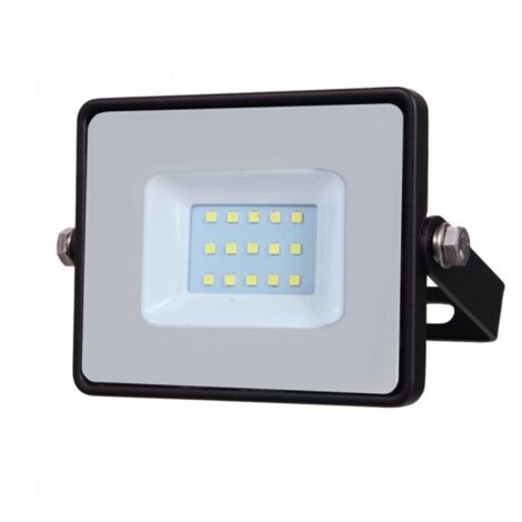 Schwarze LED IP65 10W Ultradünner Samsung Chip V-TAC PRO VT-10B 3000K SKU 424