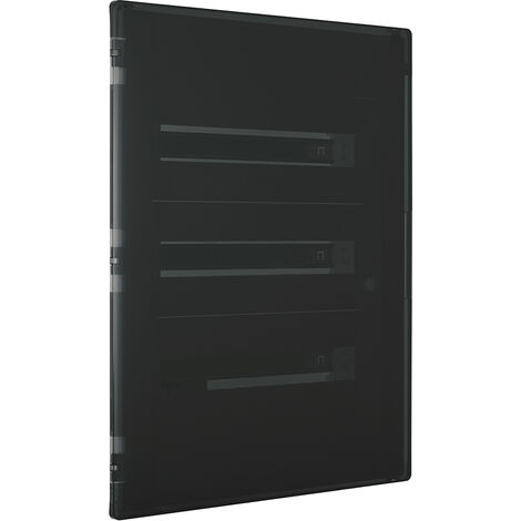 BTicino F315P54 Linea Space Unterputz-Schaltschrank Smoke 3x18 Module IP40