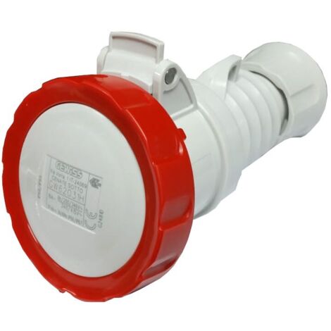 Gewiss mobile Steckdose 3P+N+E 16A IP67 rot 380V GW62031H (1/2)