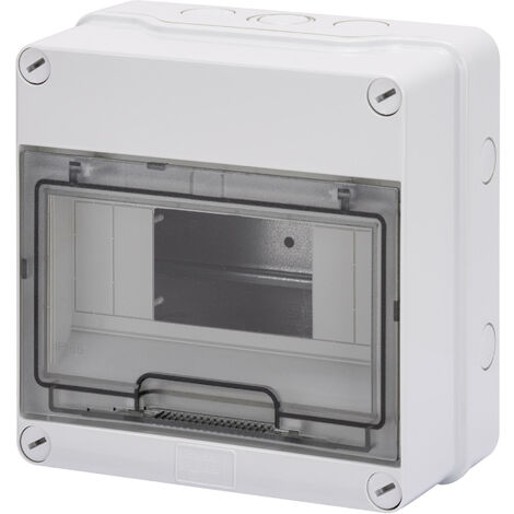 Gewiss GW-40003 Wandschalttafel 8M IP55 für Reihenklemmengehäuse