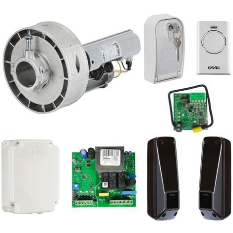 Shutter-Automatisierungsset 230 V, maximales Gewicht 180 kg, Faac-Rotor-Set 109940