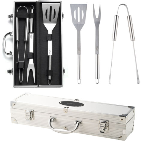 Grillbesteckset aus Edelstahl mit Koffer Adler AD 6729 (1/5)