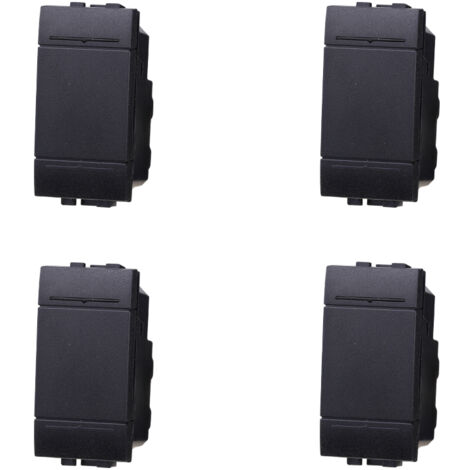 gloca 4er-Set Schalter 16A 250V Kompatibel mit Living-Serie (1/4)