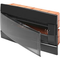 Gewiss GW-40229TN Unterputz Schaltschrank Schwarz Toner 12M