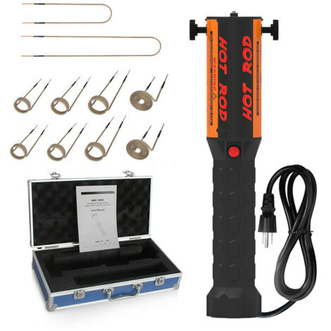Kit de Chauffe-Induction Magnétique Solary, 1100W 220V - Outil de Déblocage de Boulons, Extracteur d'Écrous avec 10 Bobines pour le Retrait de Vis Rouillées
