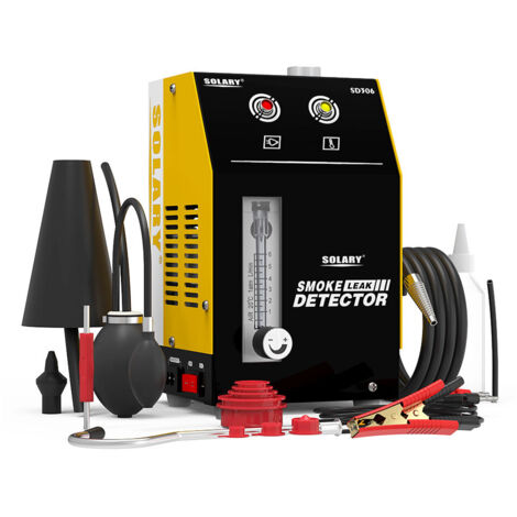 SOLARY Machine à fumée EVAP SD306 12V – Détecteur de fuites avec pompe à air intégrée, débitmètre réglable