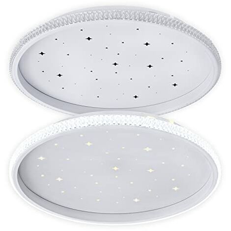 Plafonnier salle de bain bubbles- ip44 g9 led 3 ampoules plafond verre  dépoli chrome