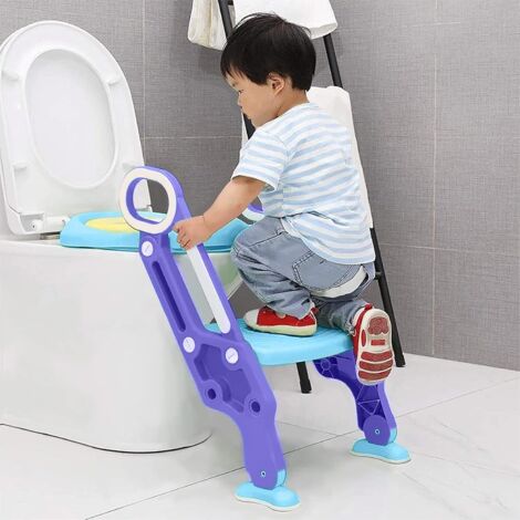 KEPLIN Réducteur Toilette Enfant avec Marche-Adaptateur de WC