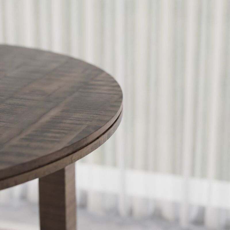 Matrix 120cm Round Mango Wood Dining Table