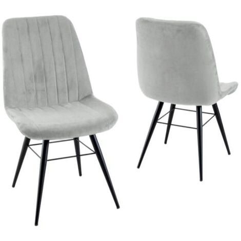 Beige dining chairs with deals black legs