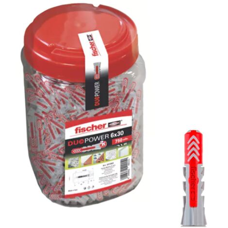 Cubo De 400 Uds.-Taco Fischer Duopower 8X40 (1/3)