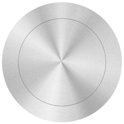 Poignée intégrée ronde en acier inoxydable mat modèle Sam (1/3)