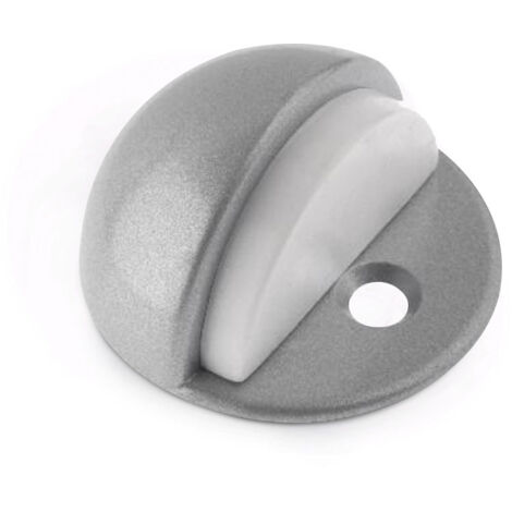 Butée de Porte Lux Chrome Mat - LUX - STOP 45 mm FIXATION PAR VIS (1/5)
