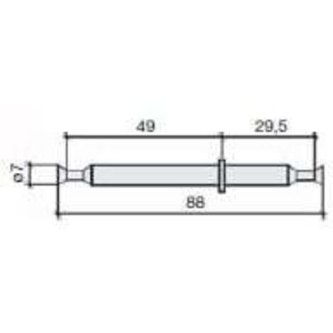 Double Mini Fix Boîte de : 25 Pcs Biellette de Direction Double Excentrique Minifix 15