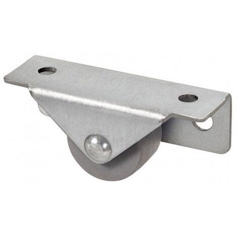 Rueda Bajo Mueble Mod.Franz Gris D-30 - FRANZ - Ruedas bajo mueble sobrepuestas sin freno (1/4)