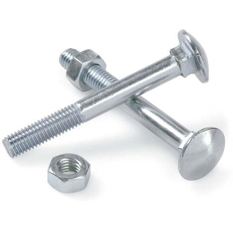 Boîte de : 8 Pcs Vis Din-603 -6 70 - Vis à tête large à col carré DIN 603 (1/3)