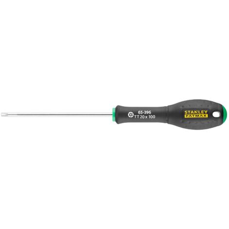 Tournevis torx percé fatmax - Longueur : 100 - Empreinte : T20 - STANLEY (1/3)
