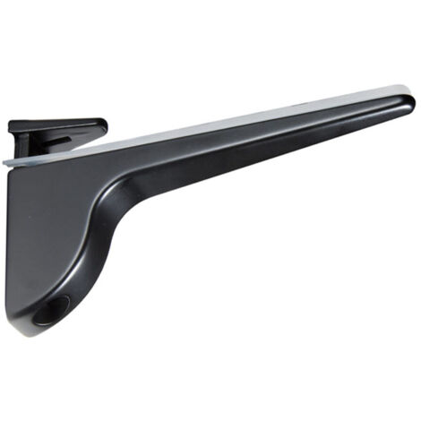 Support d'étagère Pelic. Diplômé 46844 L130 Pinocchio Noir Mat (1/5)