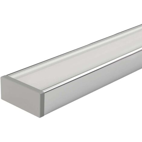 Profil Leonardo SANS DIFFUSEUR Chrome mat 2m (1/5)