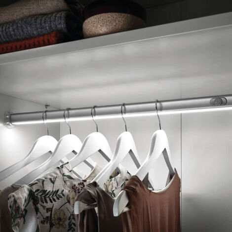 Hera Led armoire barre 24V 11,5W 1200mm 4000K Chrome ou Mat