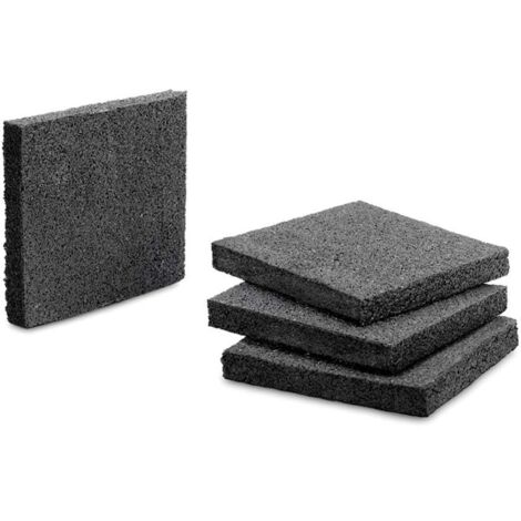 Lot 4 Patins Anti-Vibrations Caoutchouc M6 X 30mm - Stabilisateurs Machine Découpe Atelier