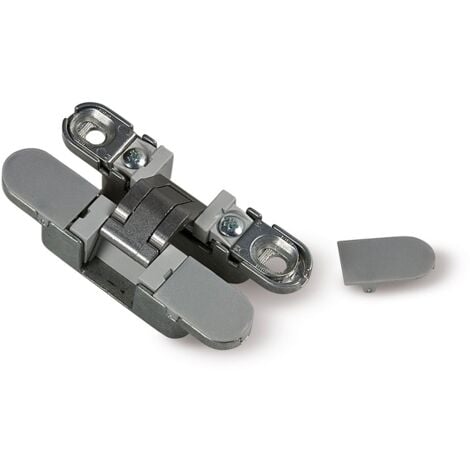 Charnière Kubikina noire - KUBIKINA K-6100 Charnière cachée 3 réglages jusqu'à 19 Kgs ouverture 180º.