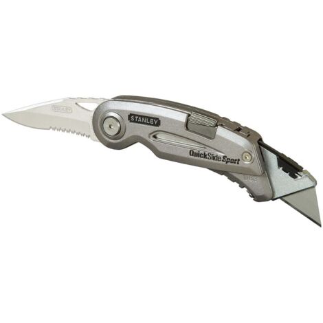 Couteau sport Quickslide 0-10-813 - STANLEY - Couteau double lame (1/3)