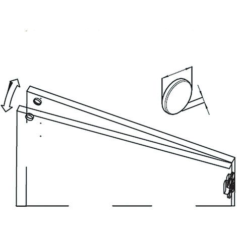 Darwin Kit 4 Pcs Aimants - Kit d'aimants pour portes à deux vantaux pour Système Darwin