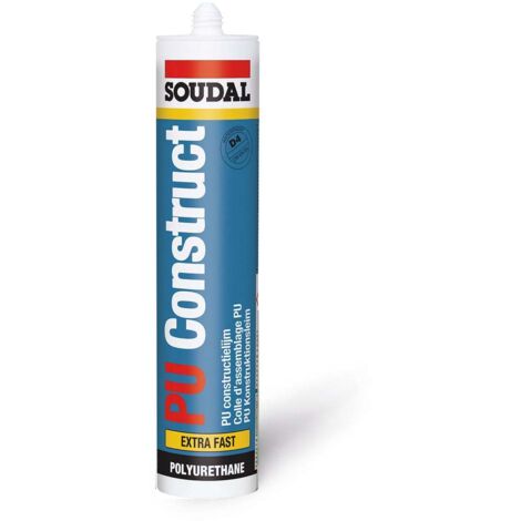Soudal pu Construct Adhésif polyuréthane extra rapide (1/3)